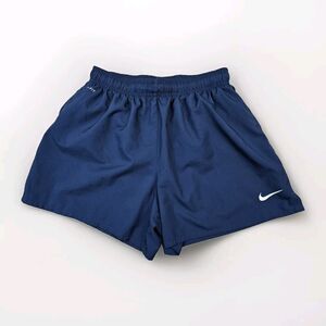 NIKE Shorts Womens Medium Classic IV Woven Crossfit Training Beach 456269 Blue